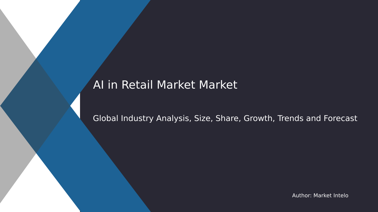 AI in Retail Market Research Report 2033