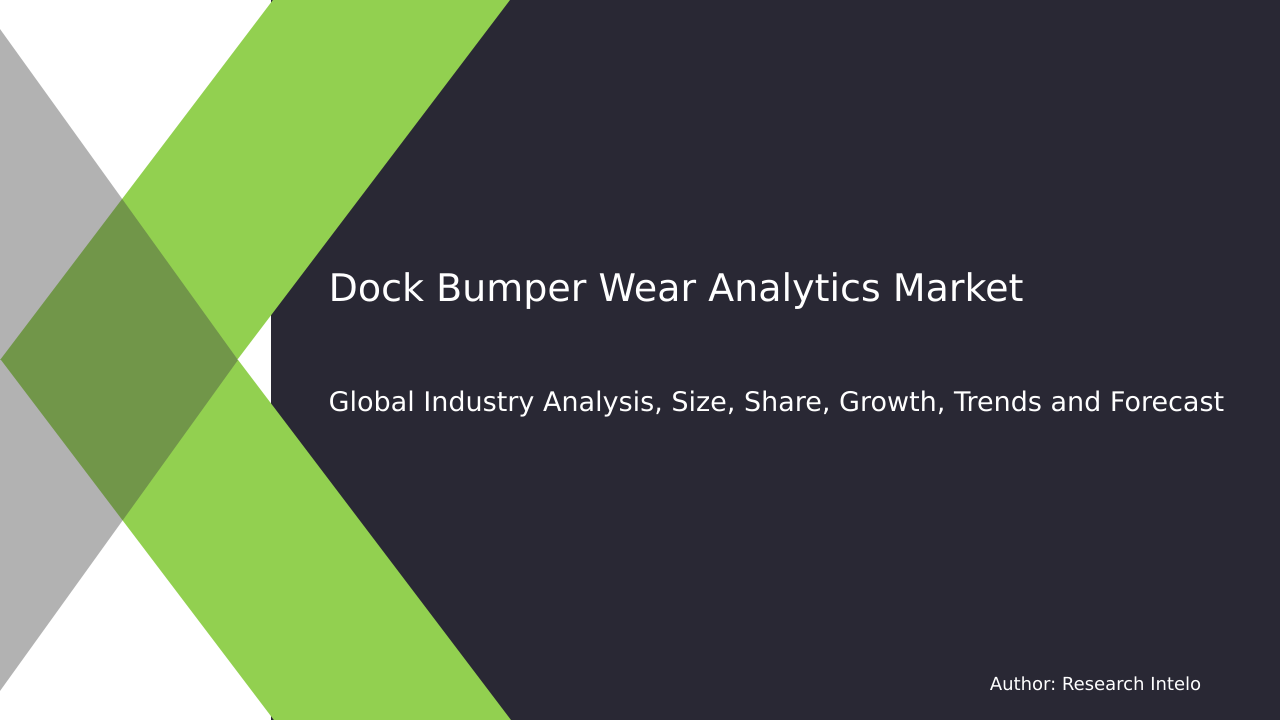 Dock Bumper Wear Analytics Market Research Report 2033