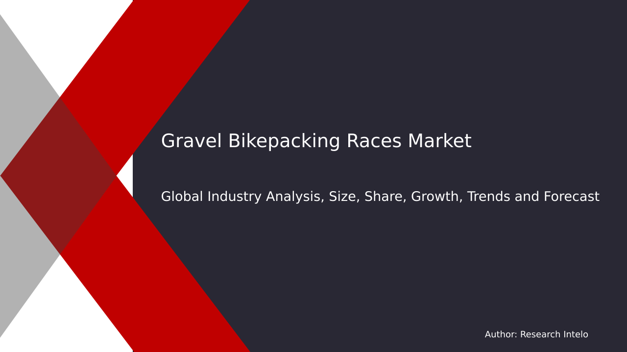 Gravel Bikepacking Races Market Research Report 2033